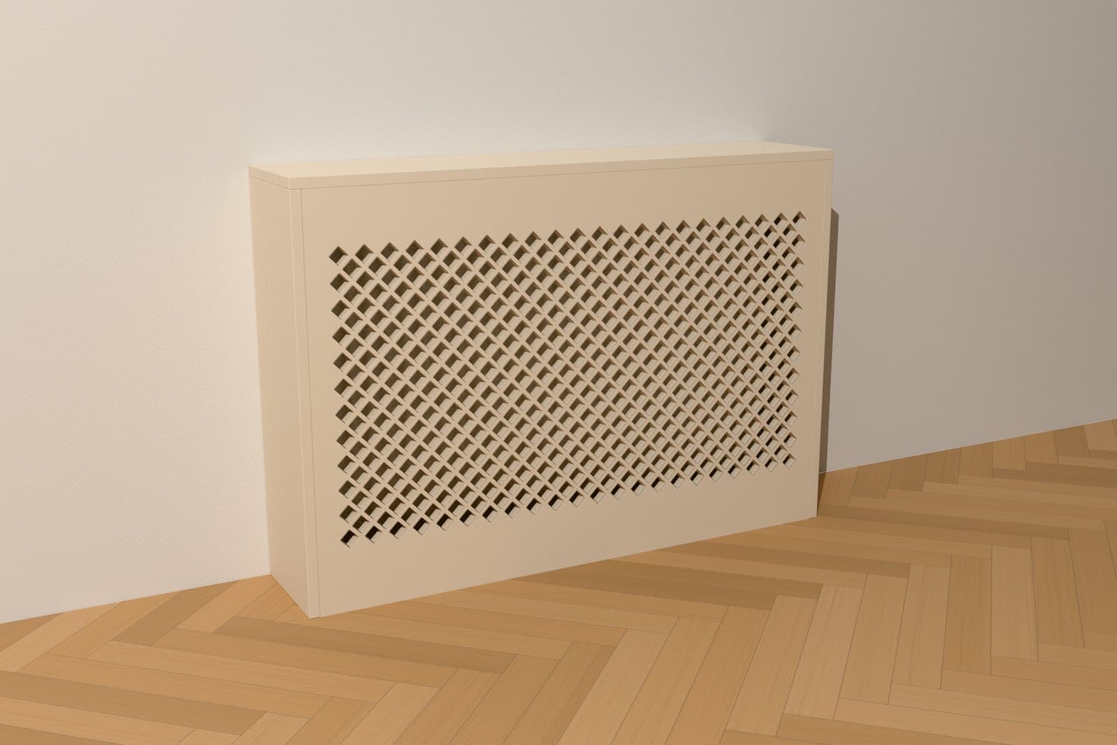 Elementskydd med mönstret Klassisk, Beige MDF